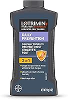 Vista 1 de Lotrimin Pie de Atleta Prevención Diaria Polvo Medicado para Pies en Botella, 3 Onzas