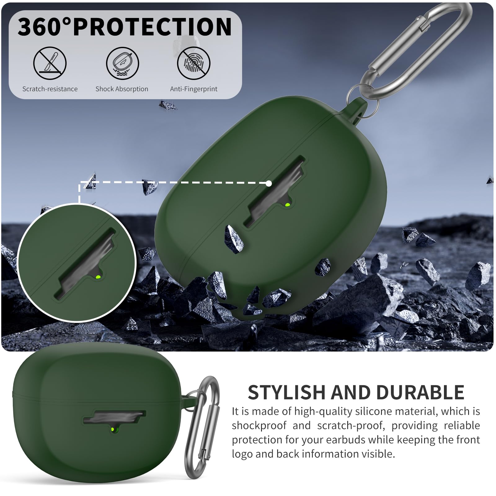 Amazon.com: TUDIOW for New Bose Ultra Open Earbuds Case(2024