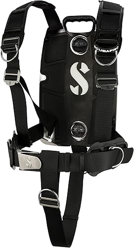 Scubapro S-Tek Pro - Arnés con placa trasera de acero inoxidable