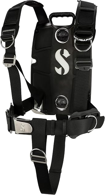 SCUBAPRO S-Tek Pro Harness, with Stainless Steel Back Plate