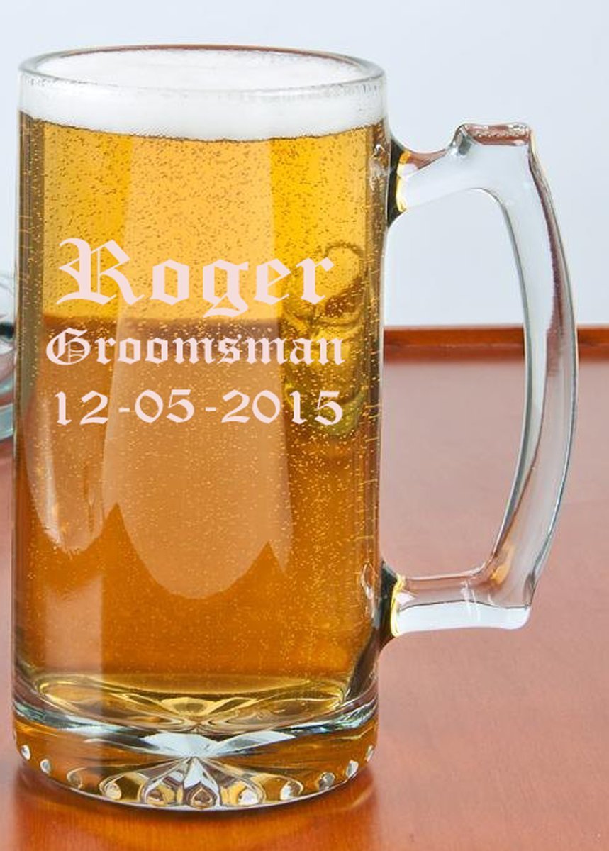 Gifts Infinity® Giant Beer Mug 27.25 Ounces Personalized Beer Stein