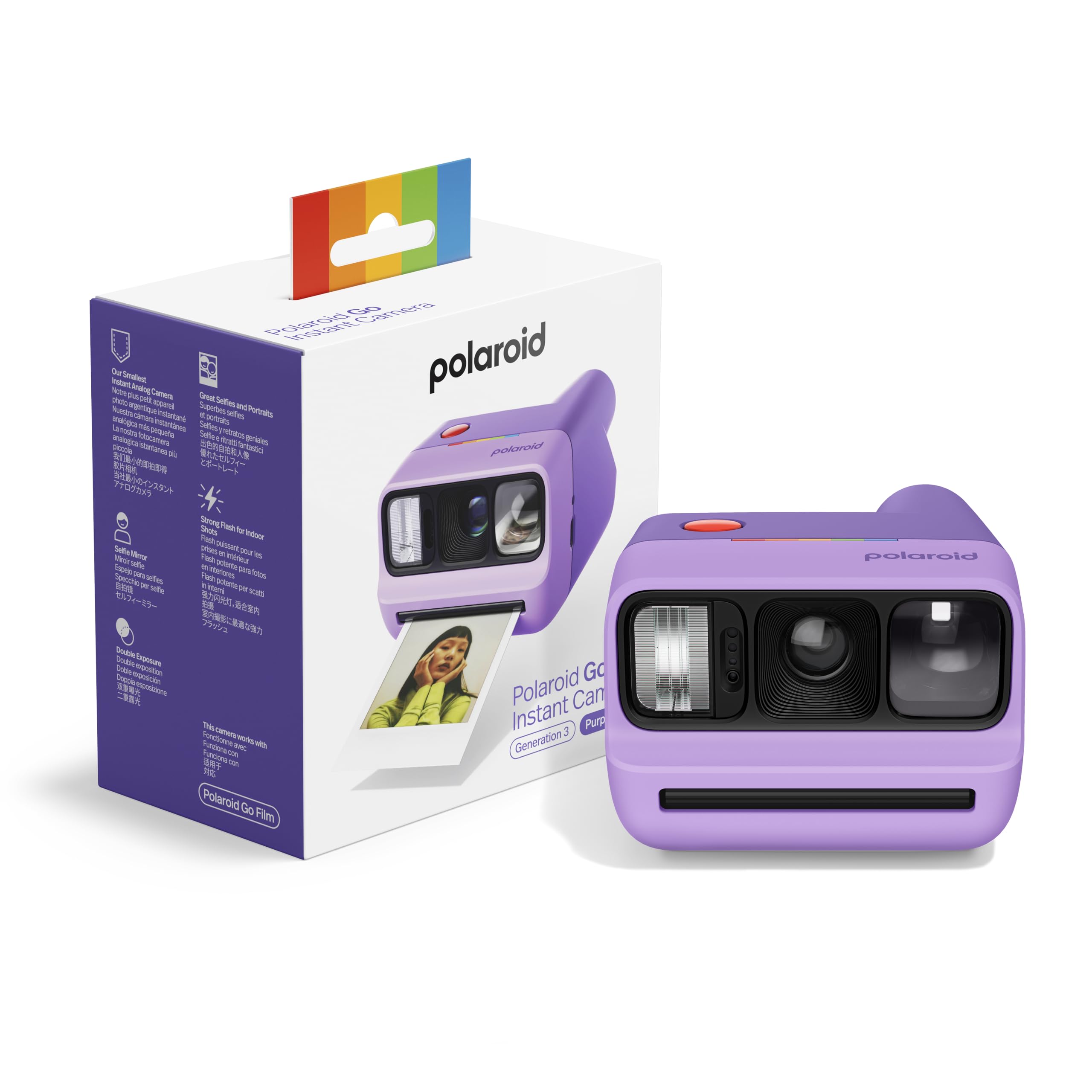 Polaroid Go Generation 3 - Mini Instant Film Camera - Purple (9193) - Only Compatible with Go Film-image-34