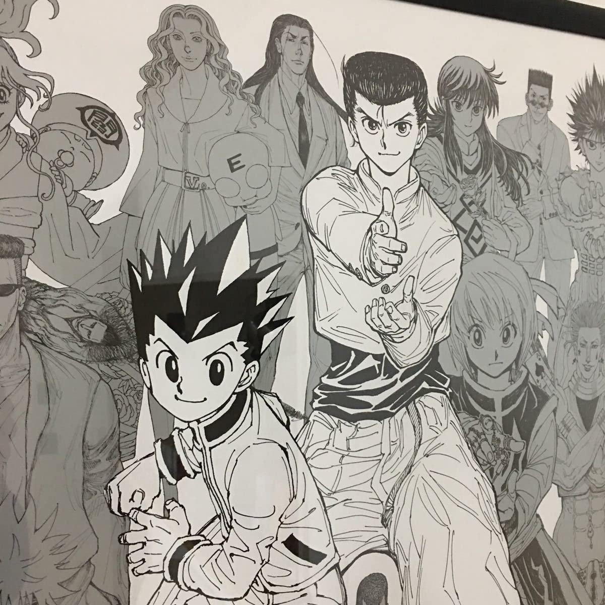 冨樫義博展 HUNTER×HUNTER 幽遊白書 キービジュアル　ポスター Amazon.co.jp: 冨樫義博展 キービジュアルポスター B2ポスター 3点