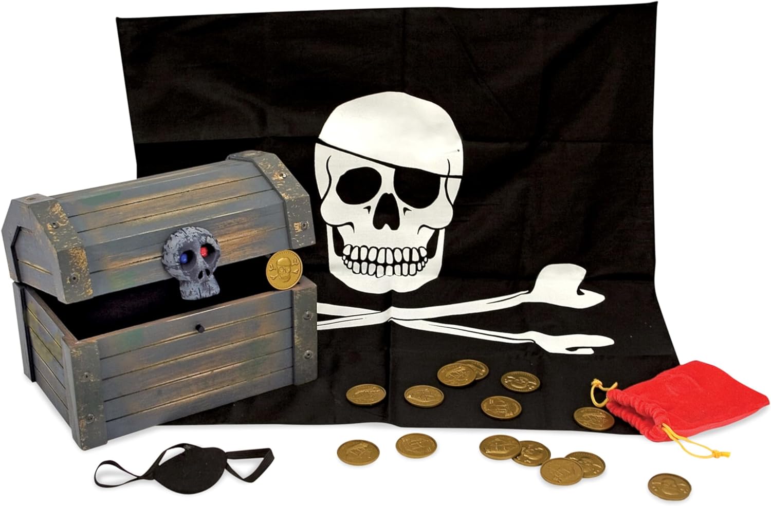 Melissa & Doug Pirate Chest Role Play Set