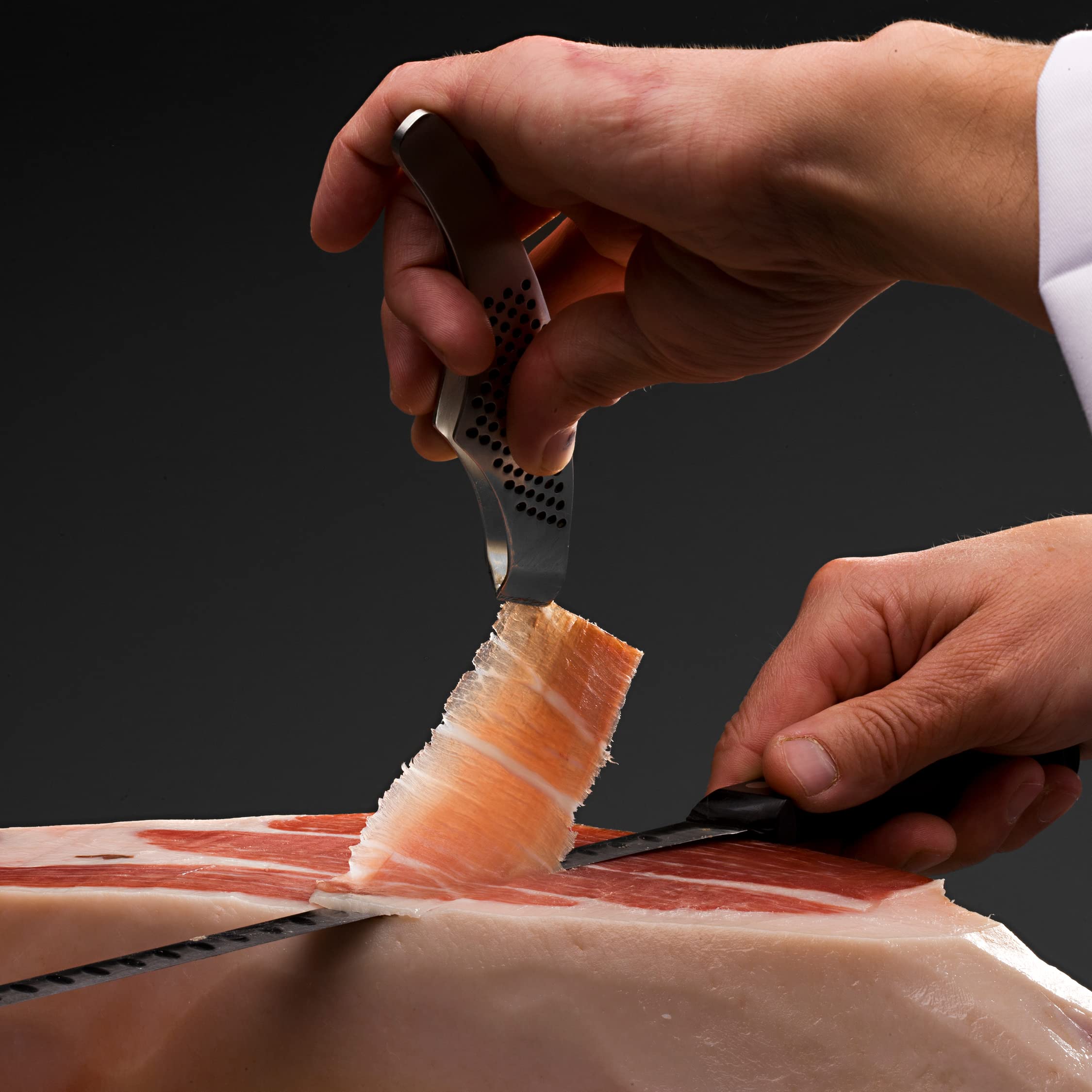 Aire Sano - Paleta D.o.p. Teruel (4,5-6kg) Gran Premier De Aire Sano - Alto contenído en Proteínas, Sin Gluten y Sin Lactosa- Incluye Jamonero + Cuchillo + Chaira + Estuche