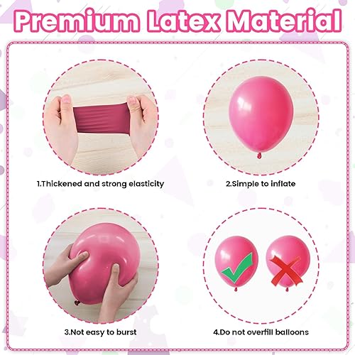 Miniatura 3 de Globos de discoteca de los años 80 y 90, globos de punto neón de color rosa intenso, azul, verde, naranja, amarillo, globos de papel de aluminio con