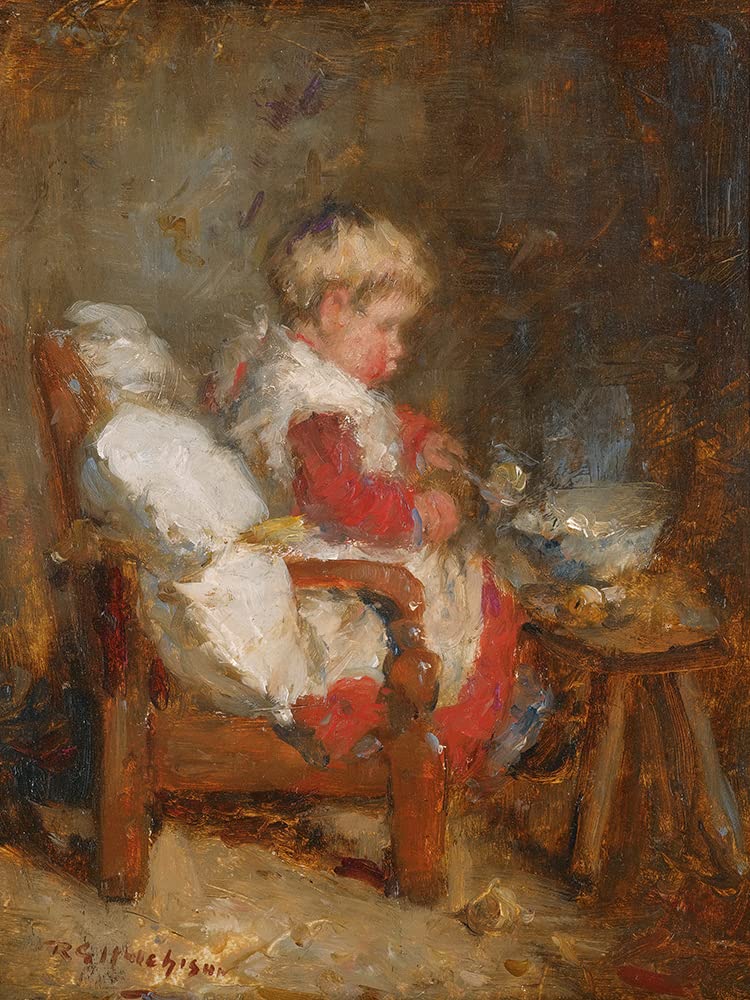 ArtDirect Hot Tacties 15x20 UnFramed Museum Art Print Poster Ready for Framing by Robert Gemmell Hutchison (Scottish, 1855–1936)