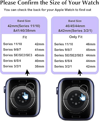 Miniatura 6 de Correa delgada y femenina para Apple Watch 11 10 Se 9 8 7 6 5 4 3, Correa metálica elegante para mujeres para Apple Watch 42mm 41mm 40mm 44mm 45mm