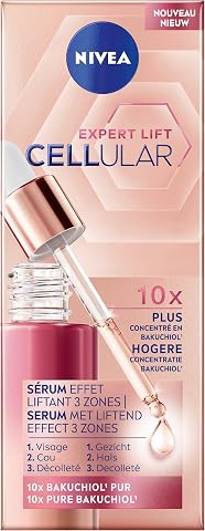 NIVEA Cellular Expert Lift - Sérum facial com 3 zonas de efeito Lift (1 x 30 ml), concentrado anti-rugas de