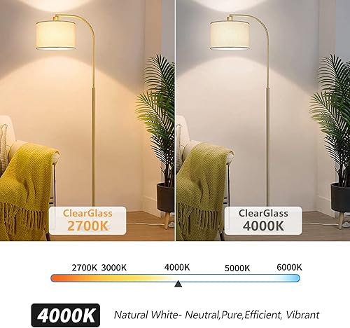 Miniatura 10 de FUTIME Bombillas LED G25G80 bombilla LED Edison vintage de 5 W equivalente a 40 W blanco cálido de 2700 K luces de espejo de maquillaje regulables