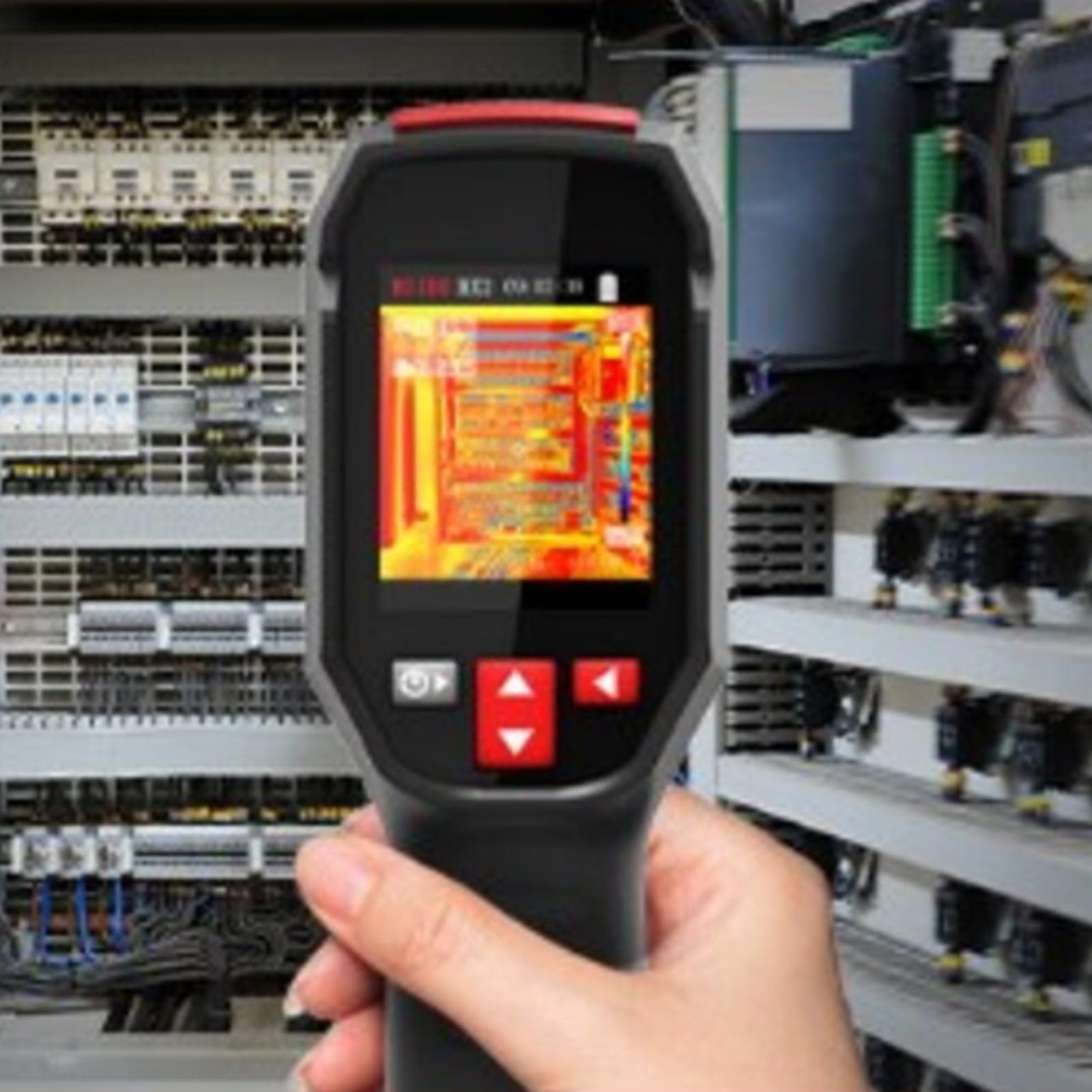 Cámara termográfica BSIDE HX3 con resolución 240x240 para inspección de conductos HVAC y monitoreo de temperatura en tiempo real de -20C a 550C