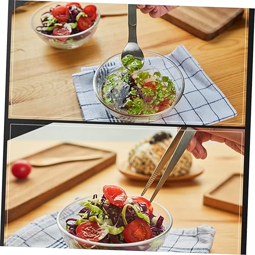 Miniatura 6 de KOMBIUDA Cuchara de prueba de sabor de acero inoxidable cuchara de degustación de metal cucharas de postre de plata pinzas de cocina cucharas de