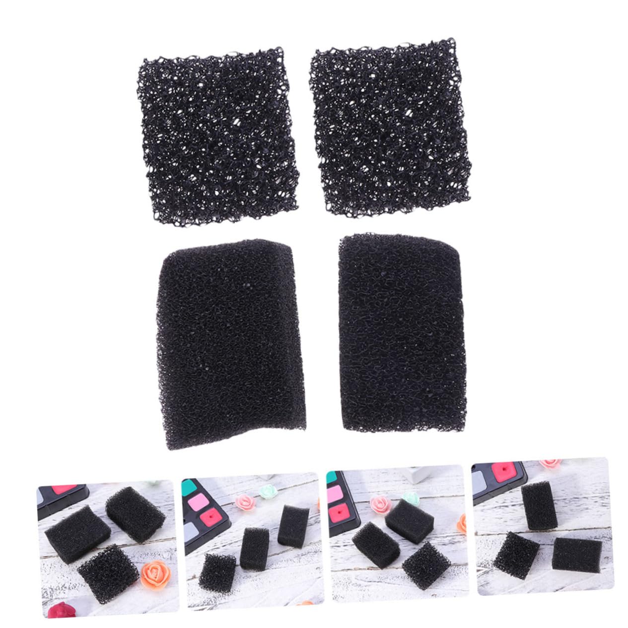 Didiseaon 28 Piezas esponja de efectos especiales maquillaje efectos halloween esponja facial para maquillaje halloween maquillaje maquilhagem halloween esponja de maquillaje esponja densa