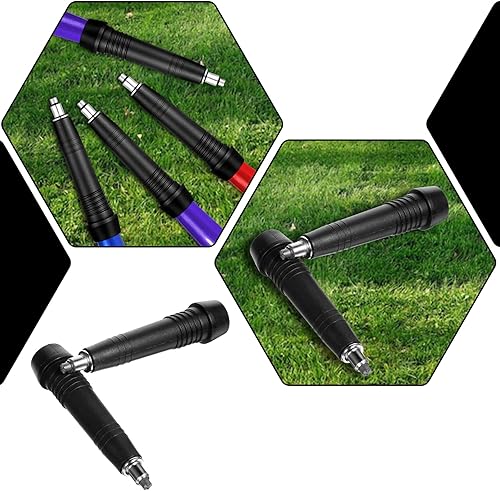 Miniatura 7 de 5 piezas de puntas de carburo de repuesto universales para bastones de senderismo de acero de tungsteno, puntas de extremo de varilla para caminar,