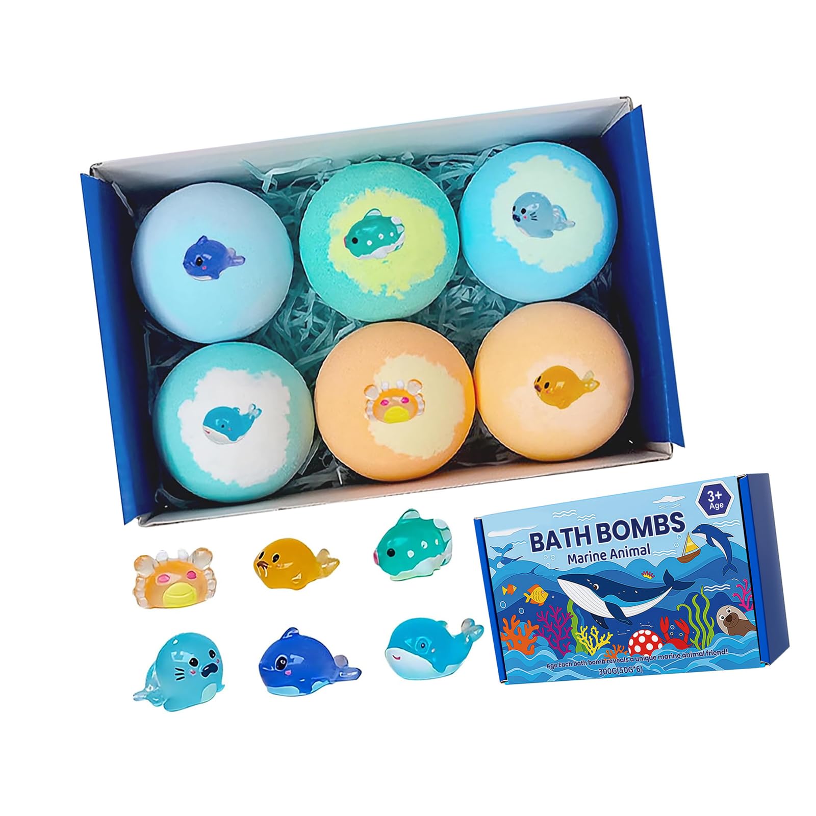 Oxxggkao Foaming Wash Ball for Boys and Girls Includes Hidden Surprise Makes Bath Time Exciting and Fun Safe Bath Dolls Surprise