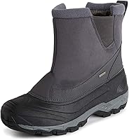 Vista 1 de Polar Suela impermeable para hombre, con forro de piel sintética totalmente forrada, botas de nieve duraderas para invierno