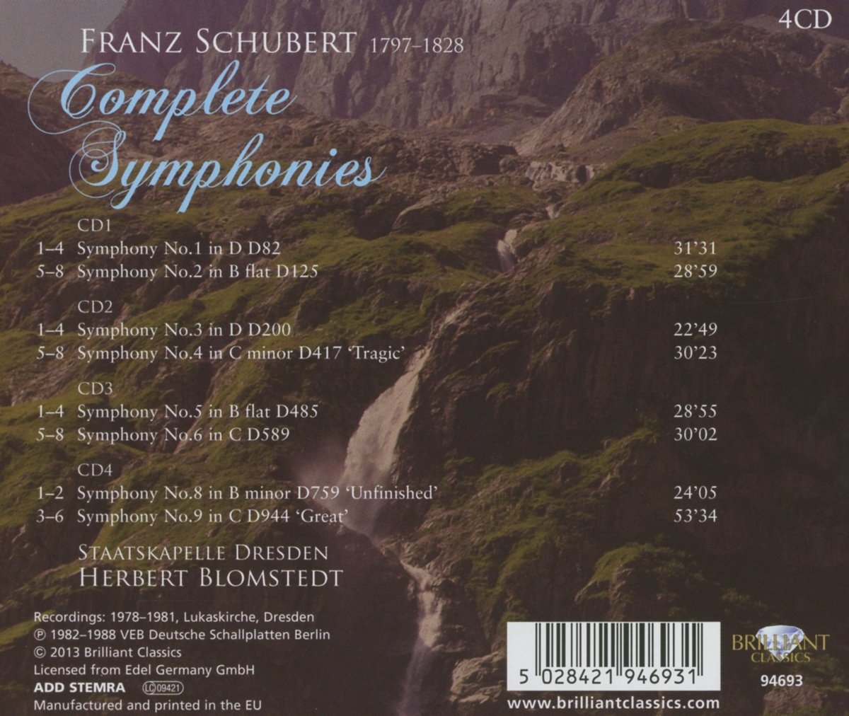 Schubert: Complete Symphonies