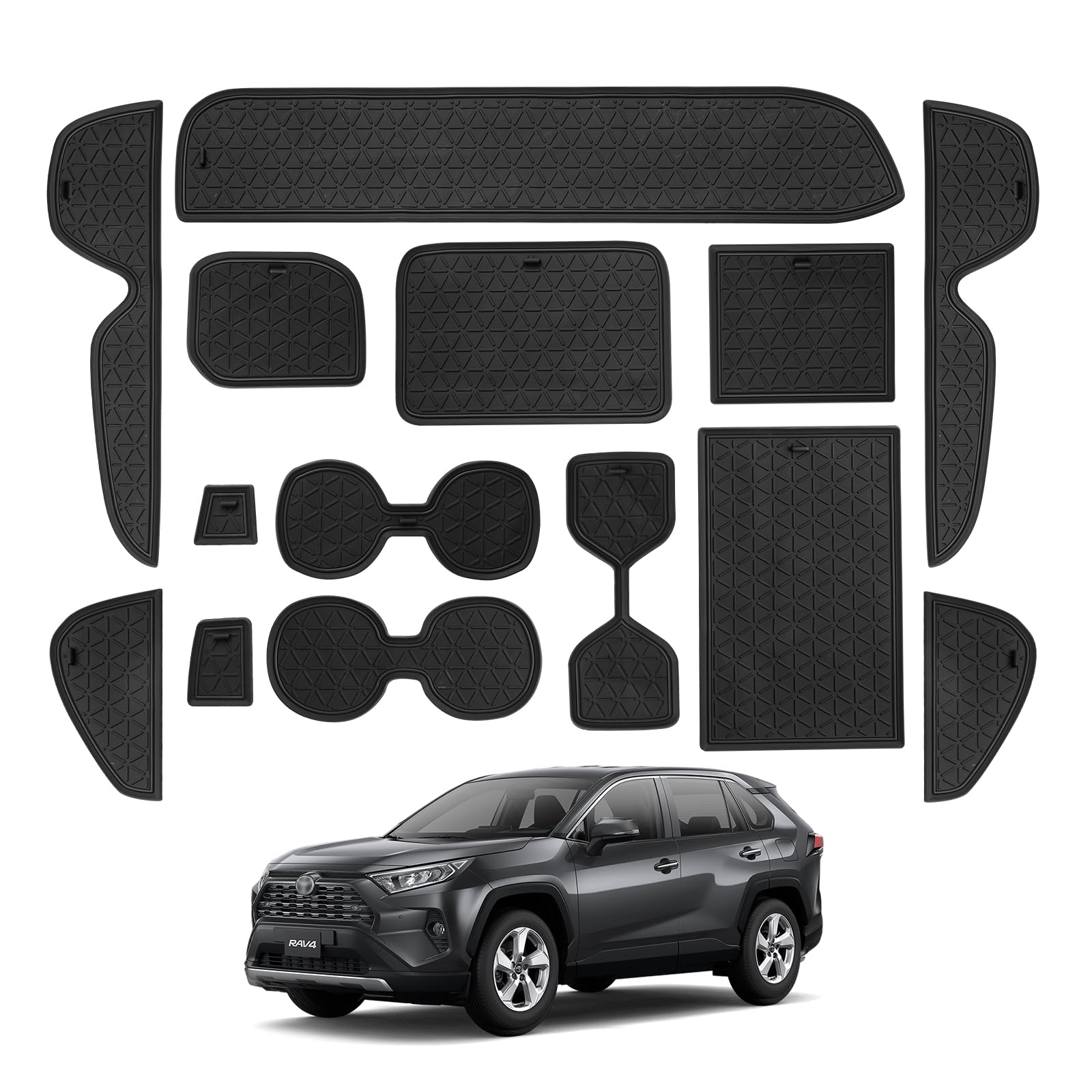 Amazon | LANGBEAN トヨタ RAV4 50系 専用 インテリアラバーマット