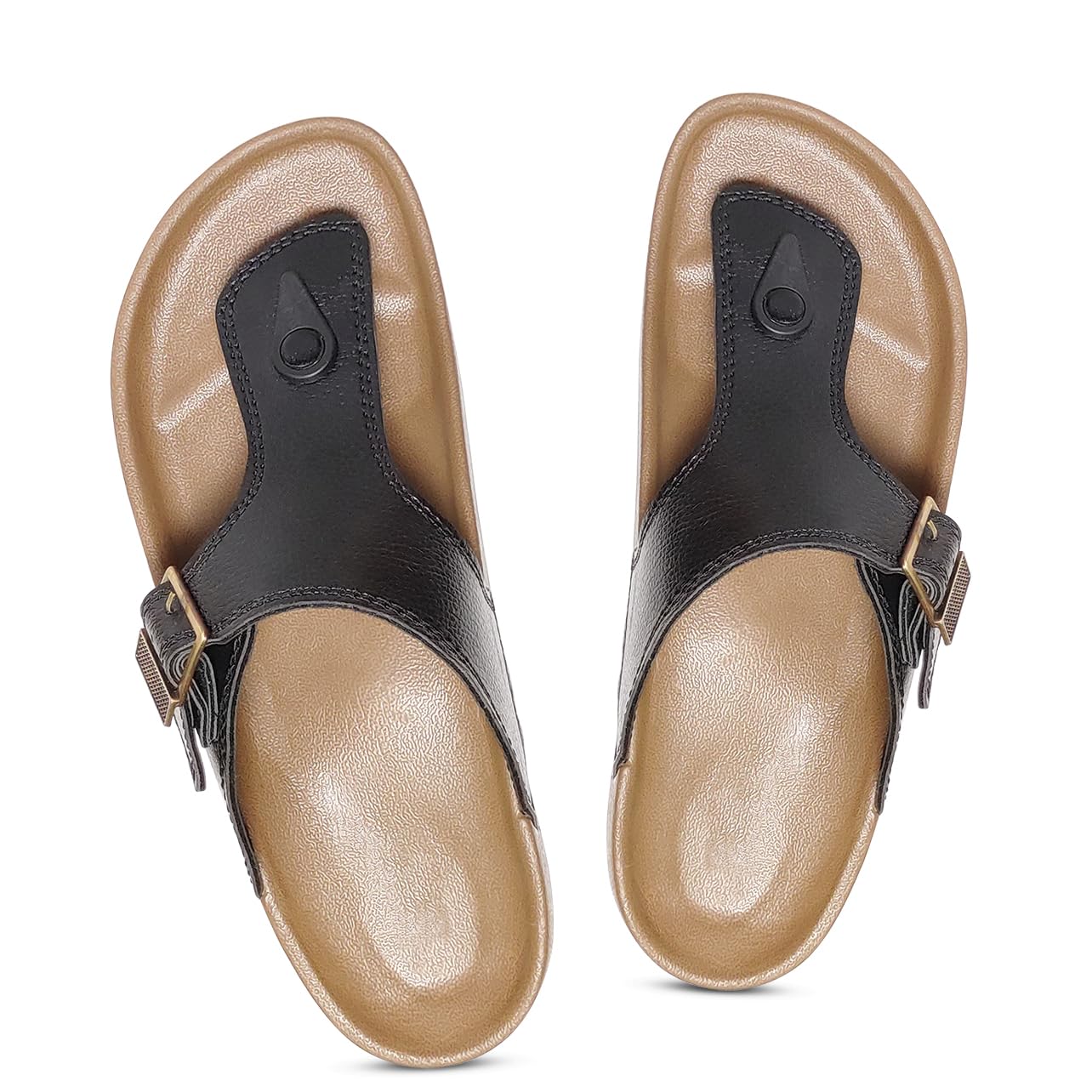 Keneye Mens Formal T-Shape Fashion Sandal/Slipper for Men | Comfortable | Lightweight | Anti Skid | Office Footwear for Men Black UK/IN-7 (B0CRWKWNJT) Amazon Price History, Amazon Price Tracker