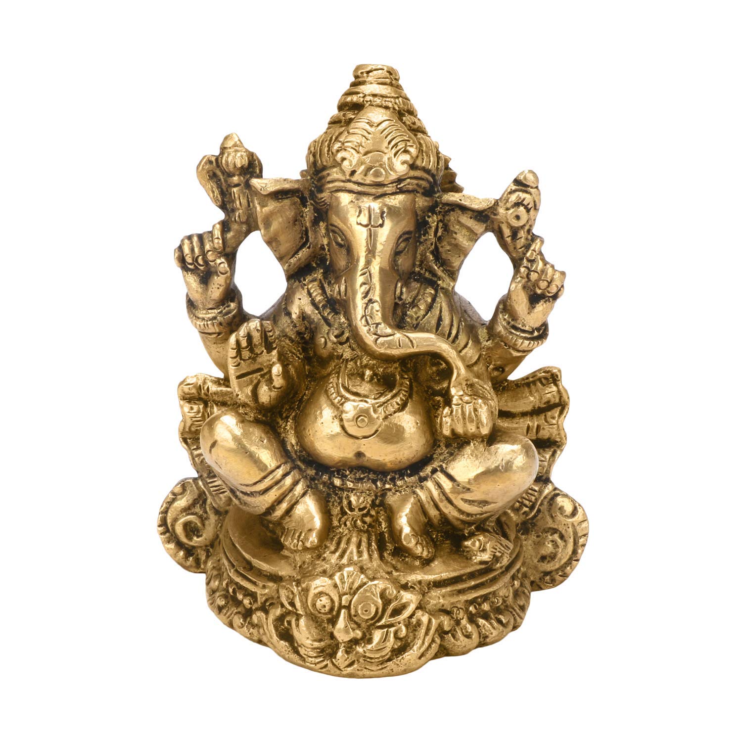 Buy Lord Ganesha Ganesh Bhagwan Idol with Large Big Ear Sitting on