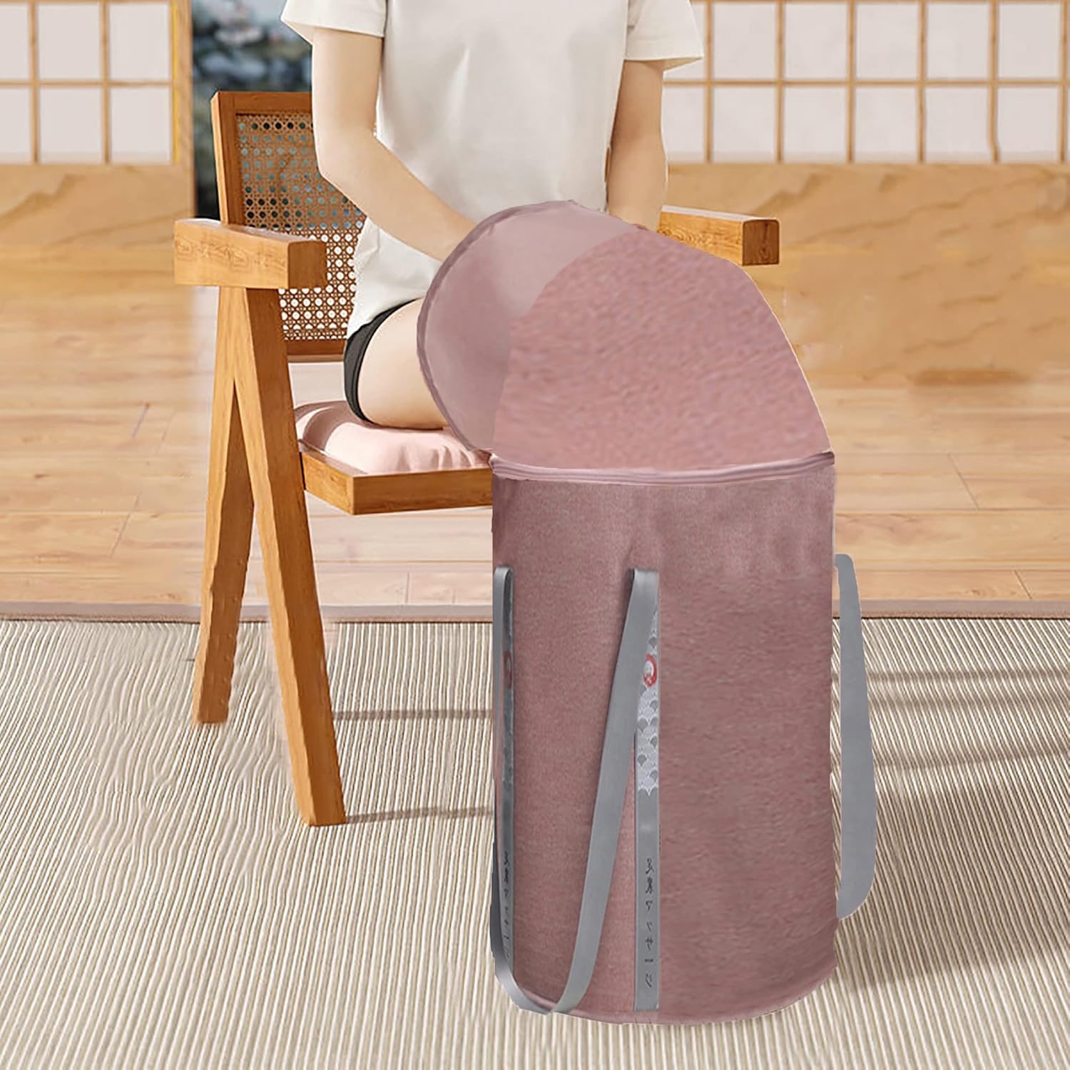 Cubo multifuncional de 27 cm portátil para aliviar pies cansados