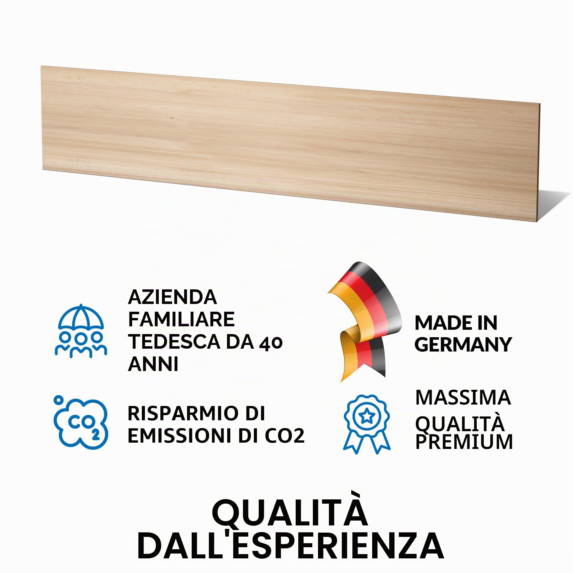 Livelli effetto legno per ristrutturazione delle scale, rivestimento in laminato per interni delle scale, gradini di regolazione per ristrutturazione, design moderno in 5 decorazioni, facile da pulire
