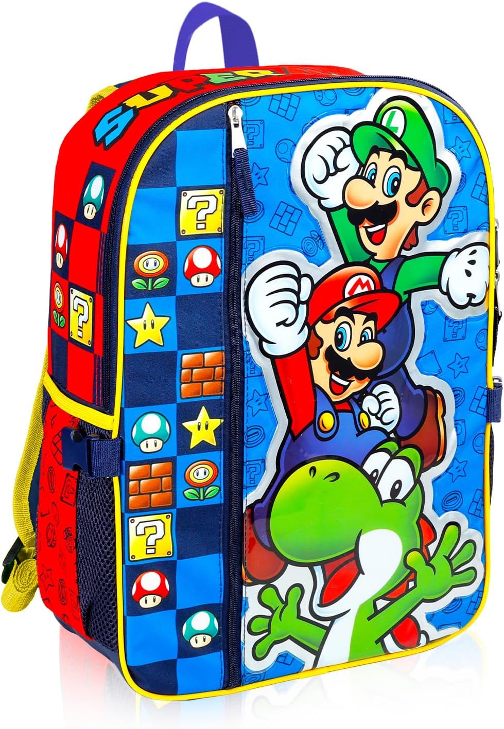 Mario Backpack Lunchbox School Bundle More