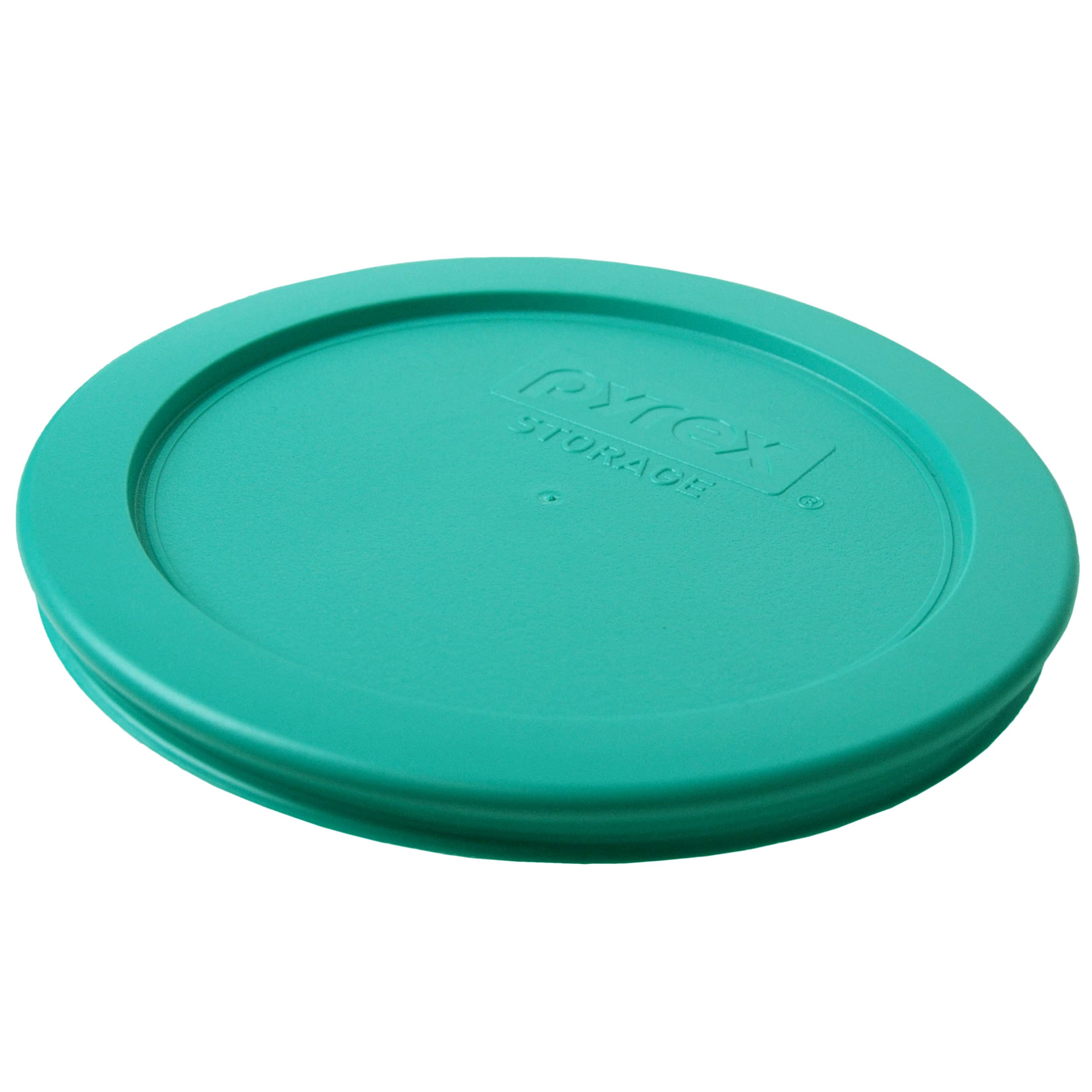 Pyrex (3) 7200-PC 2 tasses, (3) 7201-PC 4 tasses et (3) couvercles turquoise 7402-PC 6/7 tasses – Fabriqué aux États-Unis