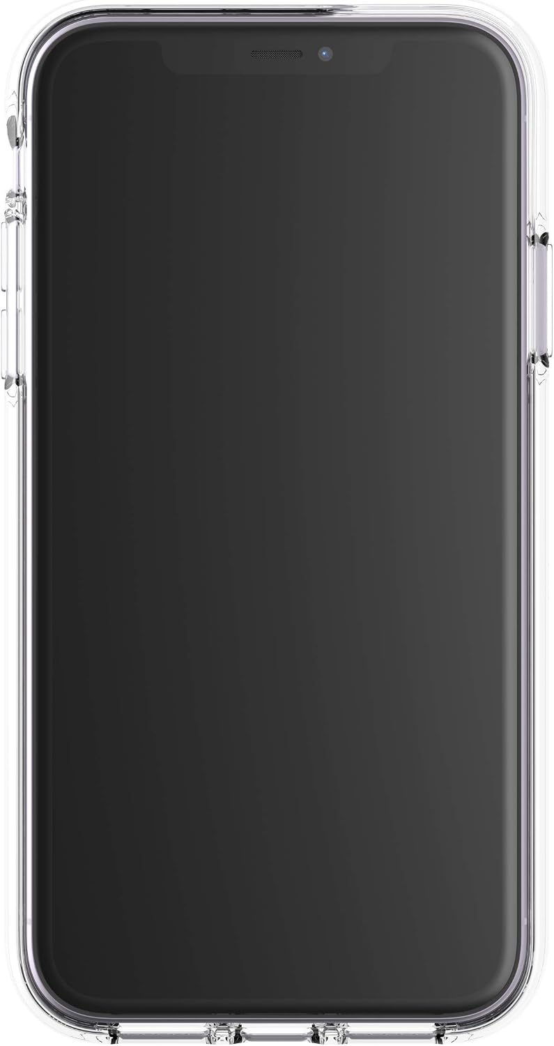 ZAGG Gear4 Crystal Palace Compatible with iPhone 11 Case, Advanced Impact Protection with Integrated D3O Technology, Anti-Yellowing, Phone Cover – Transparent