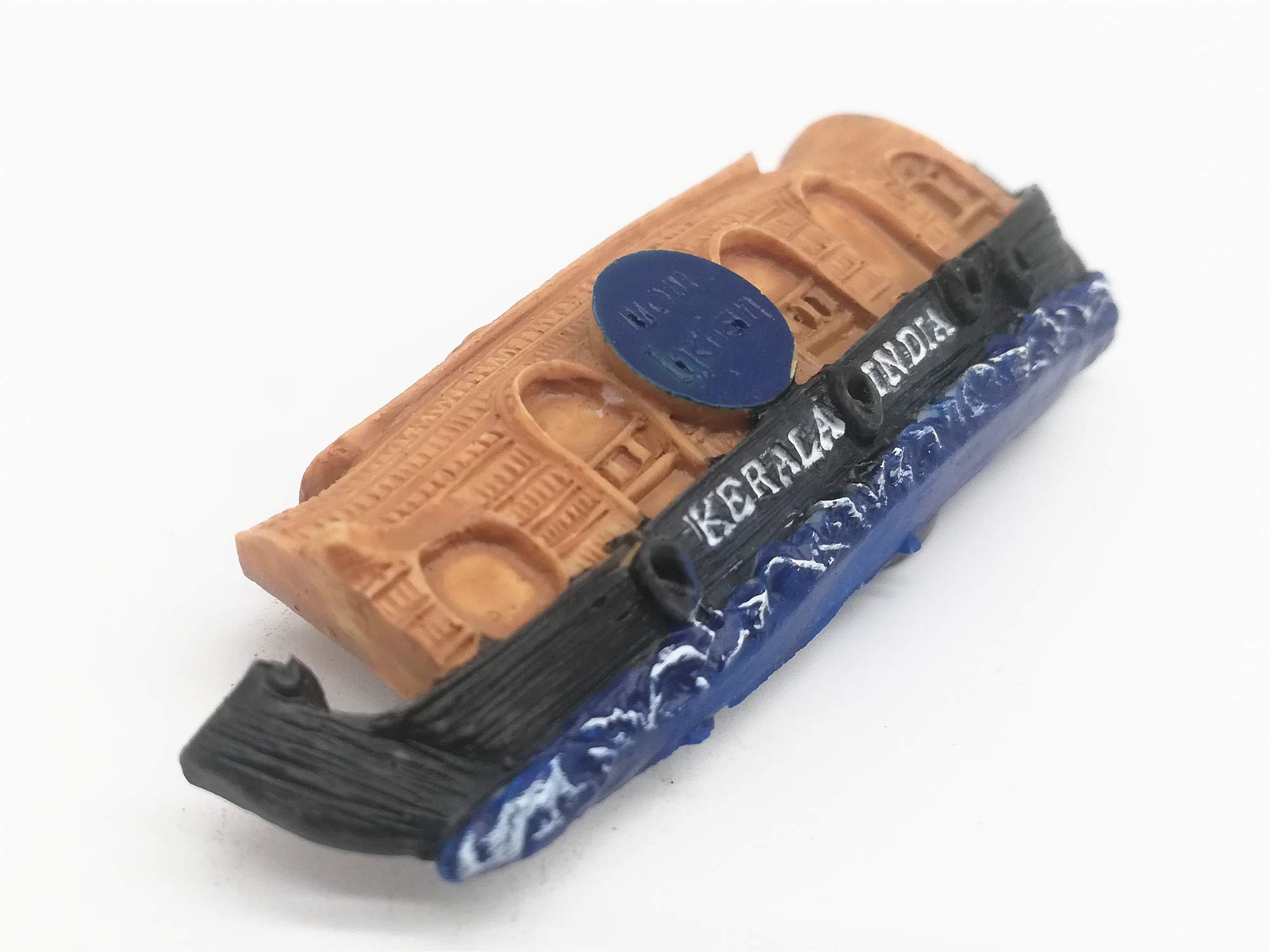 Calamita da frigo 3D Kerala India, regalo di viaggio per la casa, la cucina, frigorifero, decorazione magnetica