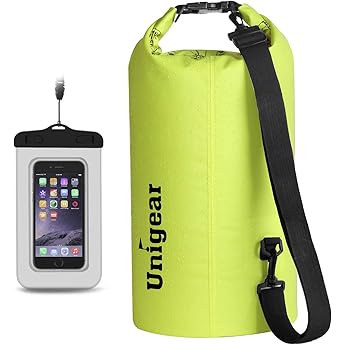 KastKing Cyclone Seal Dry Bag-100% Waterproof Bag with Phone Case Front Zippered Pocket,Perfect for Beach,Fishing,Kayaking,Boating,Hiking,Camping