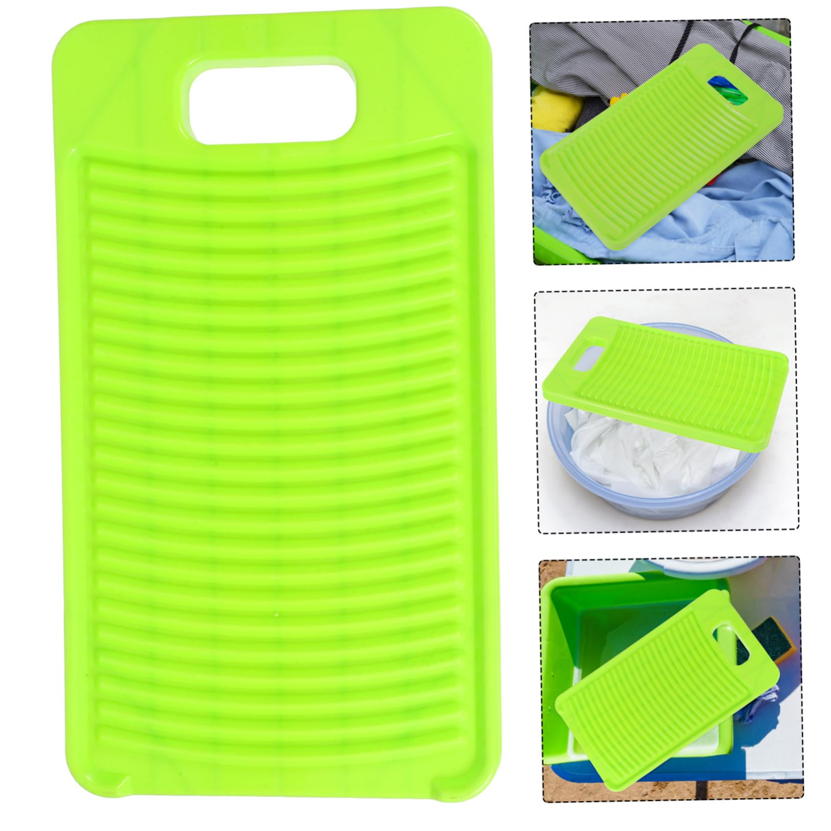FOMIYES 5 Stück Tragbares Mini Waschbrett aus Kunststoff Effizientes Handwaschbrett für Reisen und Haushalt Zeitsparendes Kompaktes Wäschewaschbrett für Kleine Wäschemengen für Camping und