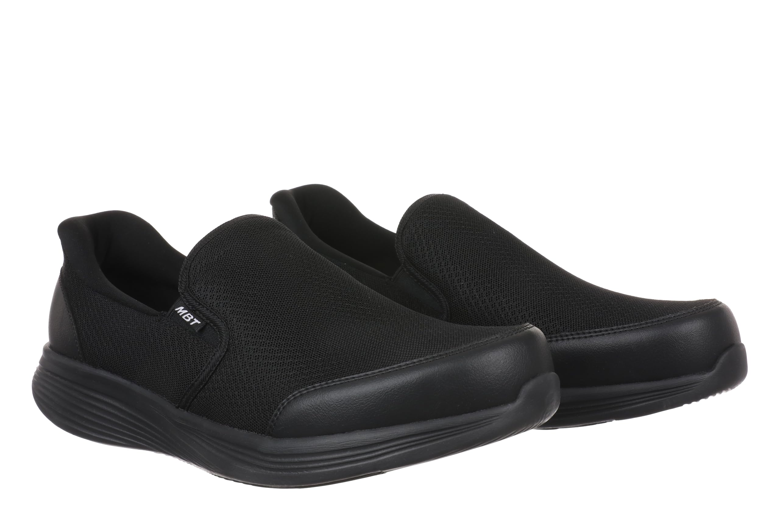 MBT SF-Modena De-Slip On 4E Calzado para Hombre y Mujer. Diseño con tecnología de redistribución de presión y Suela con Eje de pivote para un Movimiento Activo.