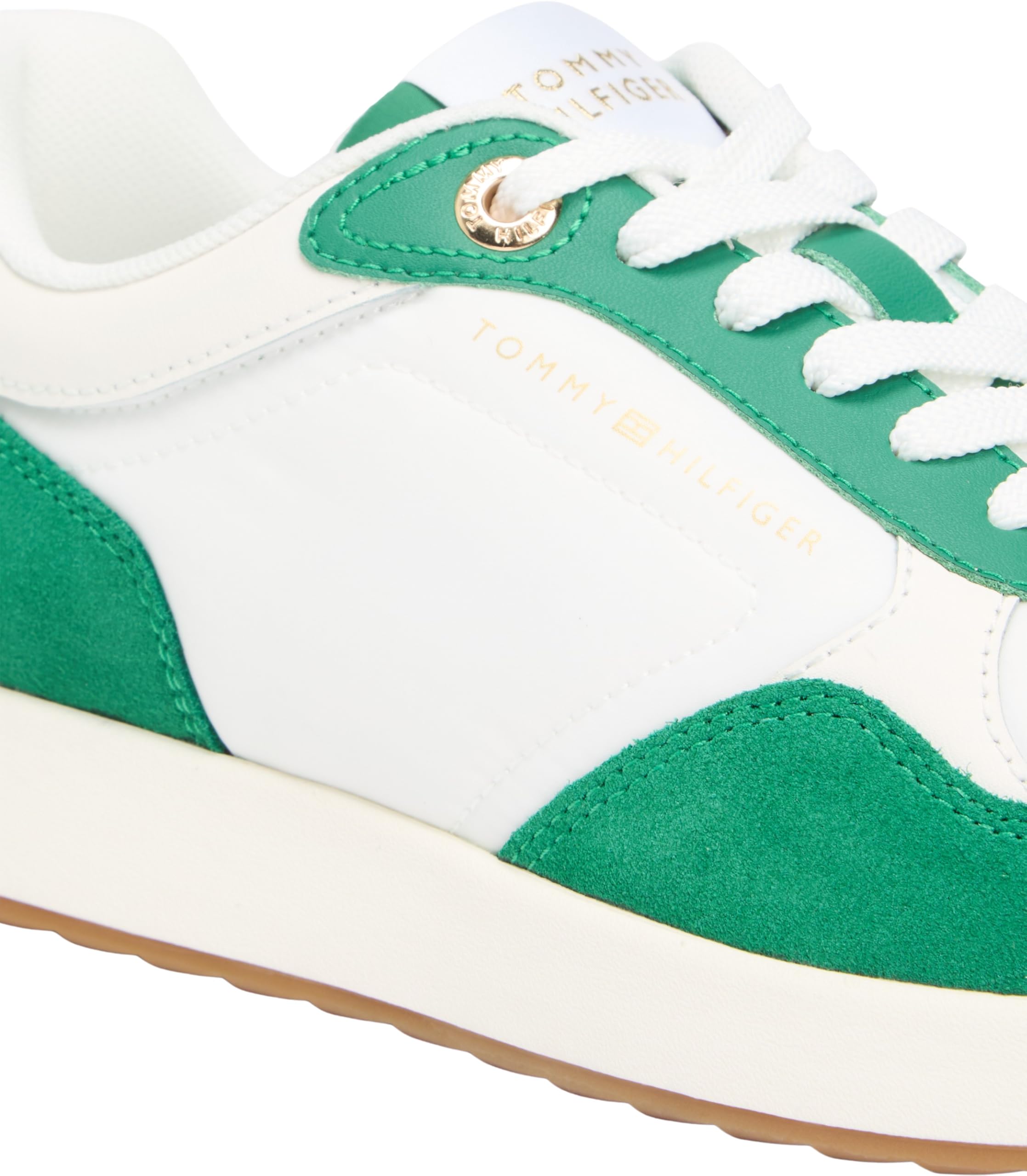 Tommy Hilfiger Mix Material Runner Fw0fw08950, Basso Top Donna