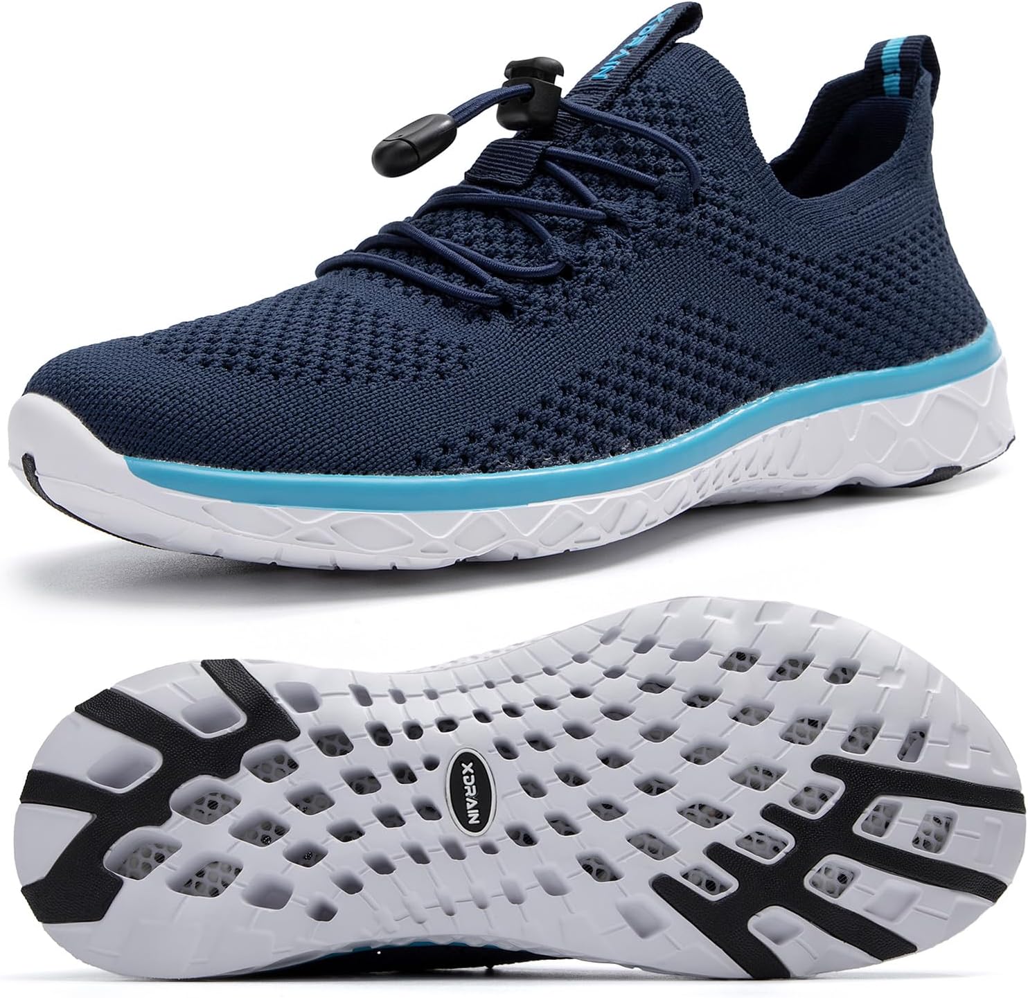 KOLILI Women's Stylish Water Shoes, Tennis Walking Shoes with Arch Support, Best for Water Sports, Travel & Walk