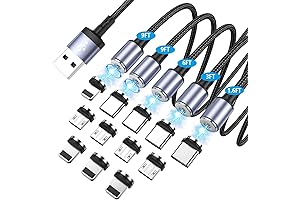 HYDOOD Cable De Carga Magnético 360º