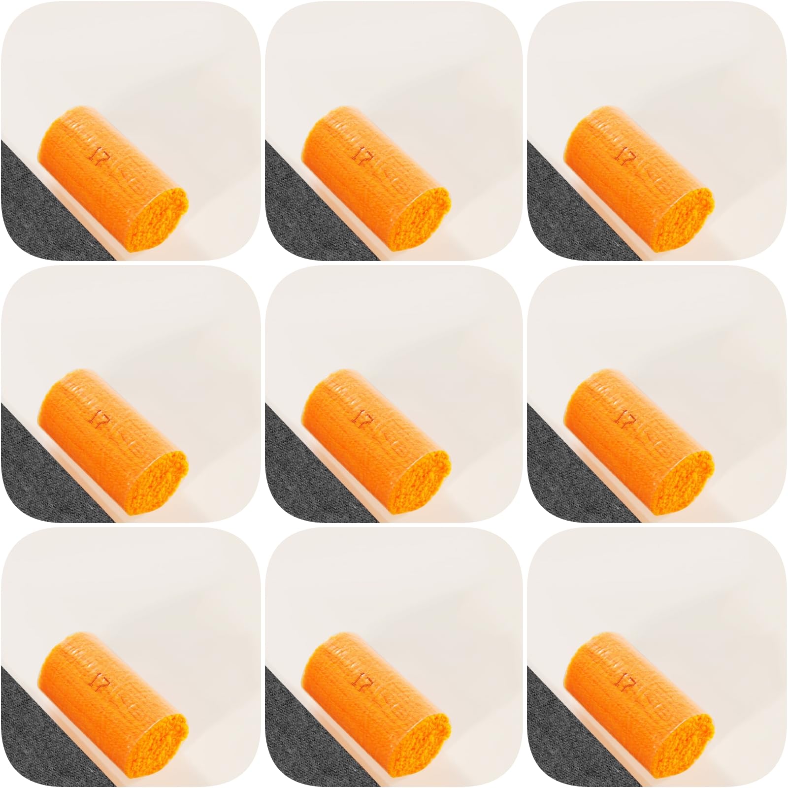 Yglnden 10 Bundles Latch Hook Kit Colorful Yarn Bundles Cut Rug DIY Latch Hook Yarn for Handmake Craft Sewing Knitting for Adults (10 Bundles# Yellow B)