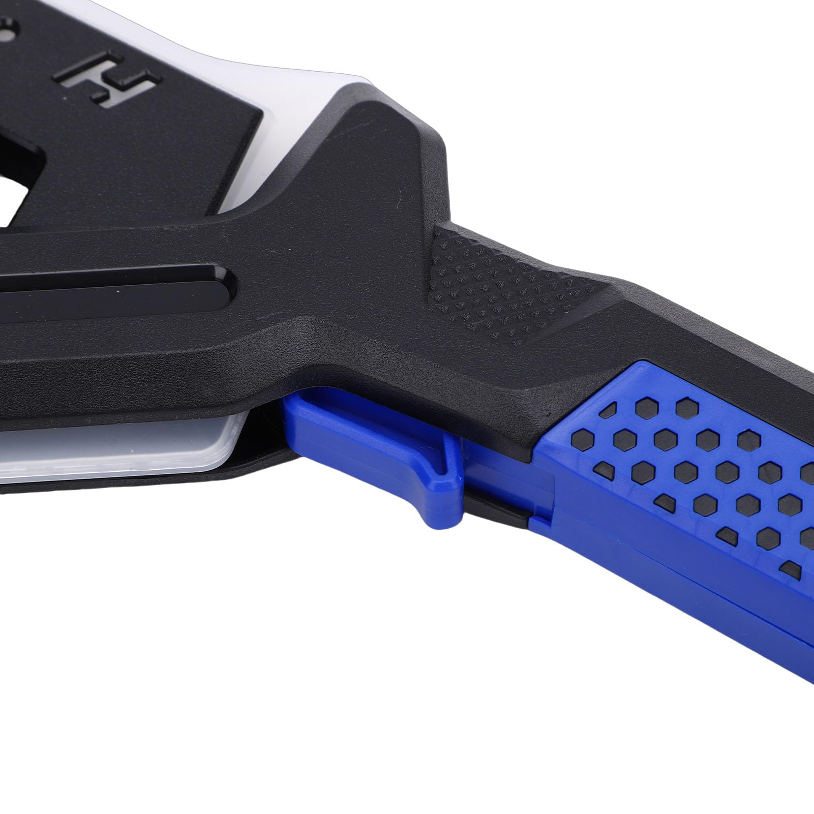 Drfeify Spielzeug-Axt-Schwert – Rotierendes, Verwandelbares Design mit LED-Lichtern, Soundeffekten und Nebelspray – Ideal Als Geburtstags- und (Blue)