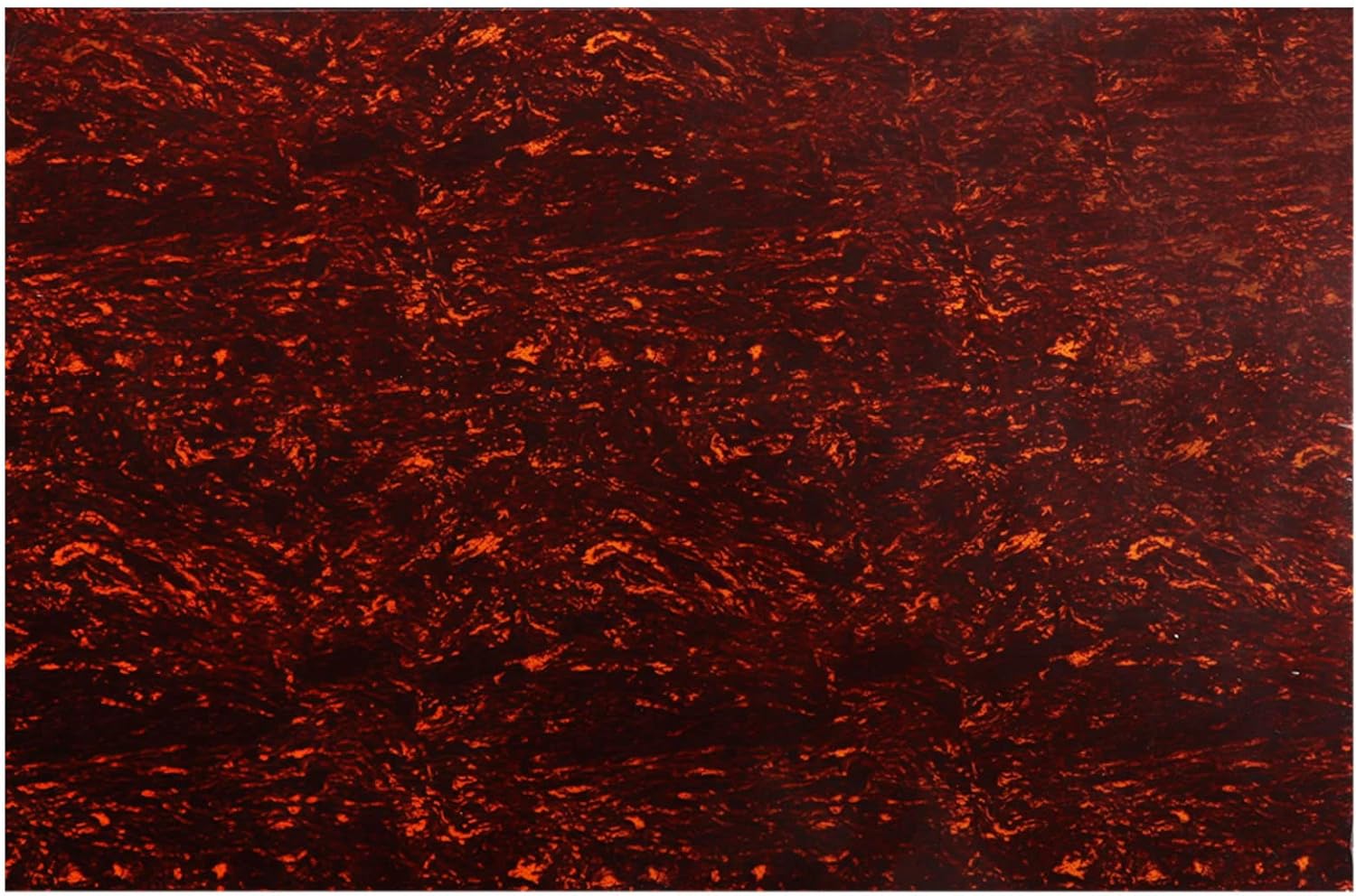 Mr.Power 11.6 x17 Inch Guitar Bass Pickguard Blank Material DIY Sheet Scratch Plate Backplate for Strat Tele Guitar Jazz P Bass (4Ply Red Tortoise)