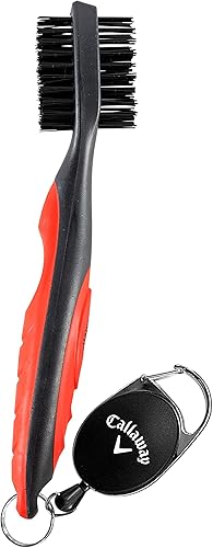 Miniatura 1 de Callaway Cepillo de golf premium para palos de golf y zapatos de golf con cable retráctil