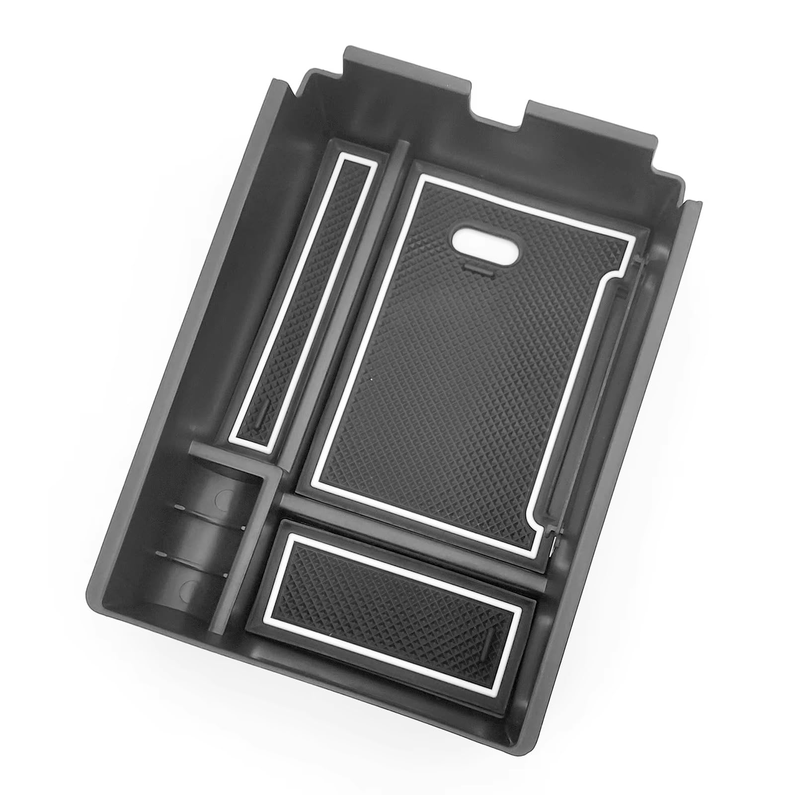 DSEQOPHH Car Accessories Compatible With Kia For Sportage For NQ5 1 Pcs Left Center Storage Box Console Armrest Organizer Holder Tray Central Card Coin Stowing Tidying
