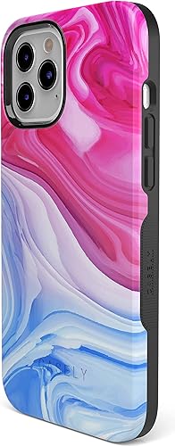 Miniatura 8 de Casely Funda para iPhone 11 Pro Max  Funda de remolino de mármol de tierra y mar