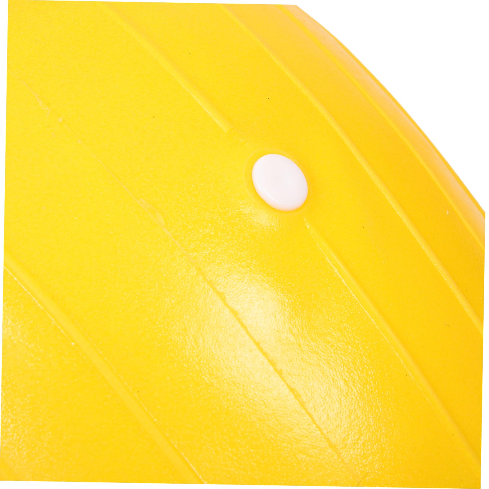 WOONEKY Pelota de Yoga de PVC para Pilates y Equilibrio Amarilla
