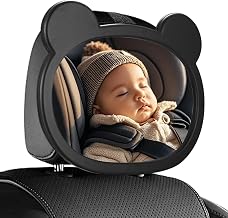 Car Mirror, Kids Car Mirror, Car Mirror, Kids Rearview Mirror, 360° Adjustable Swivel Mirror Accessories