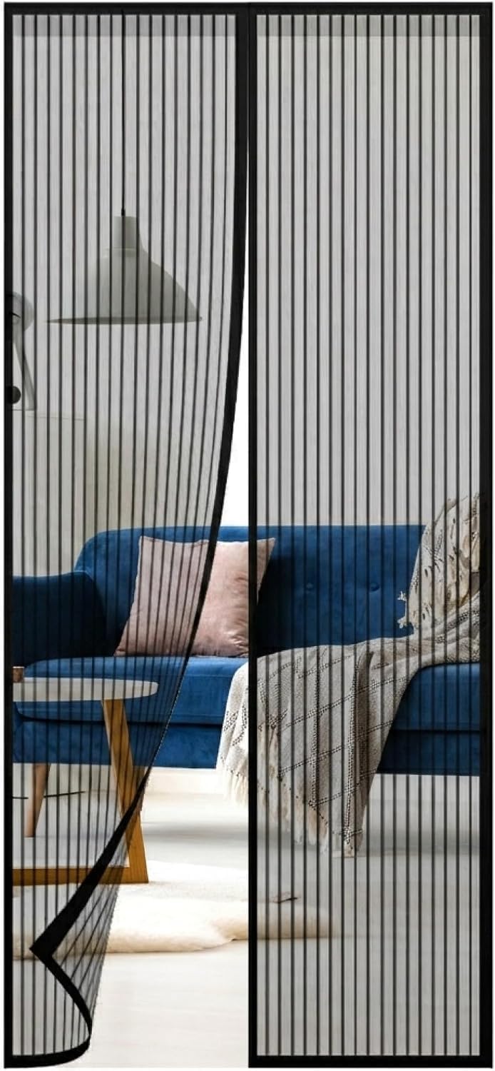 ReTaaj Bamboo Beaded Wooden Door Curtain Summer Blind Fly Screen Beautiful Hanging & Caravan Room Window Decorations Dividers Doorway Curtains 90cm x 180cm