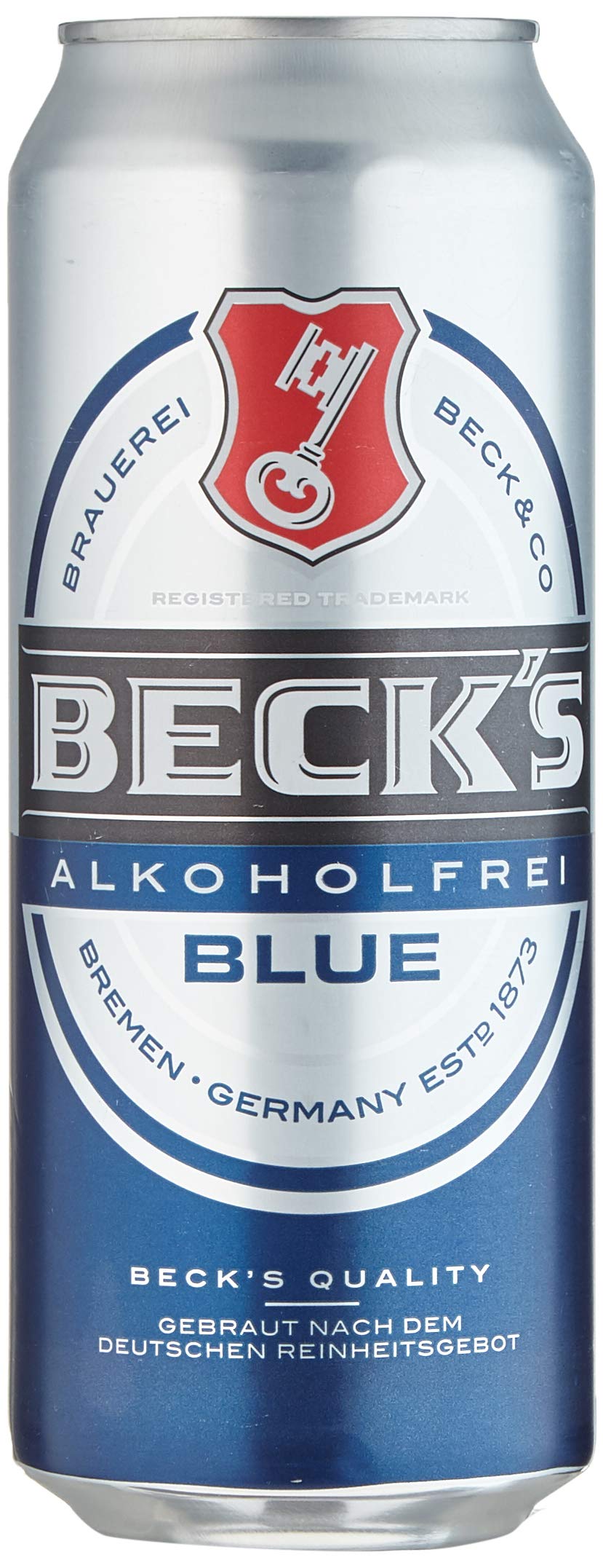 Beck's Blue Pils Dosenbier, Alkoholfreies Pils Bier, Einweg (24 x 0.5 L Dose)