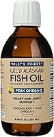 Vista 8 de Wiley's Finest Suplemento líquido Wild Alaskan Fish Oil Peak Omega-3 – 2300 mg EPA y DHA Omega-3 – Sabor a limón – 4.23 oz (25 porciones)