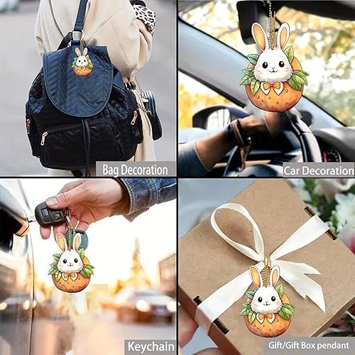 Miniatura 6 de Moldes de silicona de conejo de Pascua