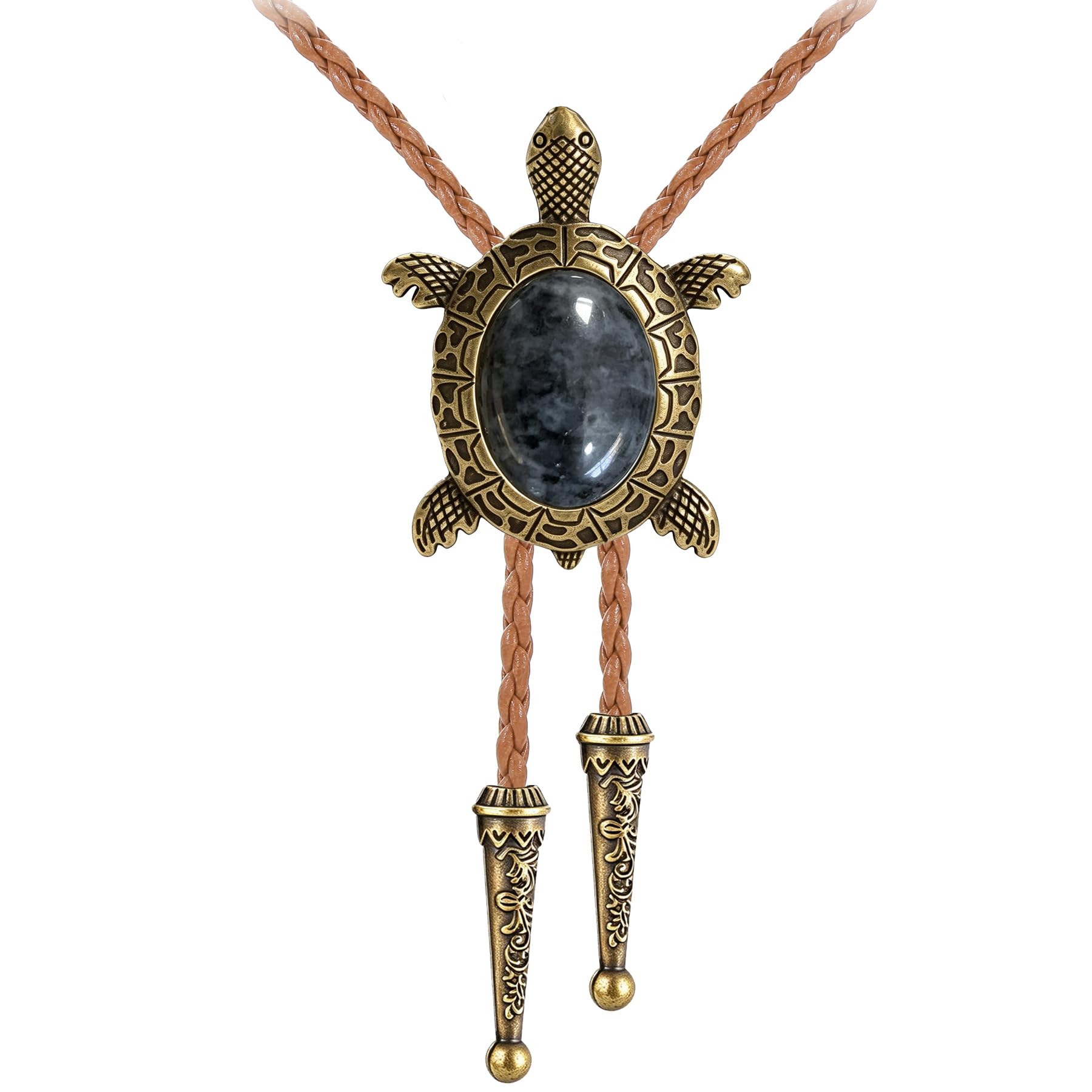 GelConnie Bolo Tie for Men Women Vintage Western Cowboy Necktie Adjustable