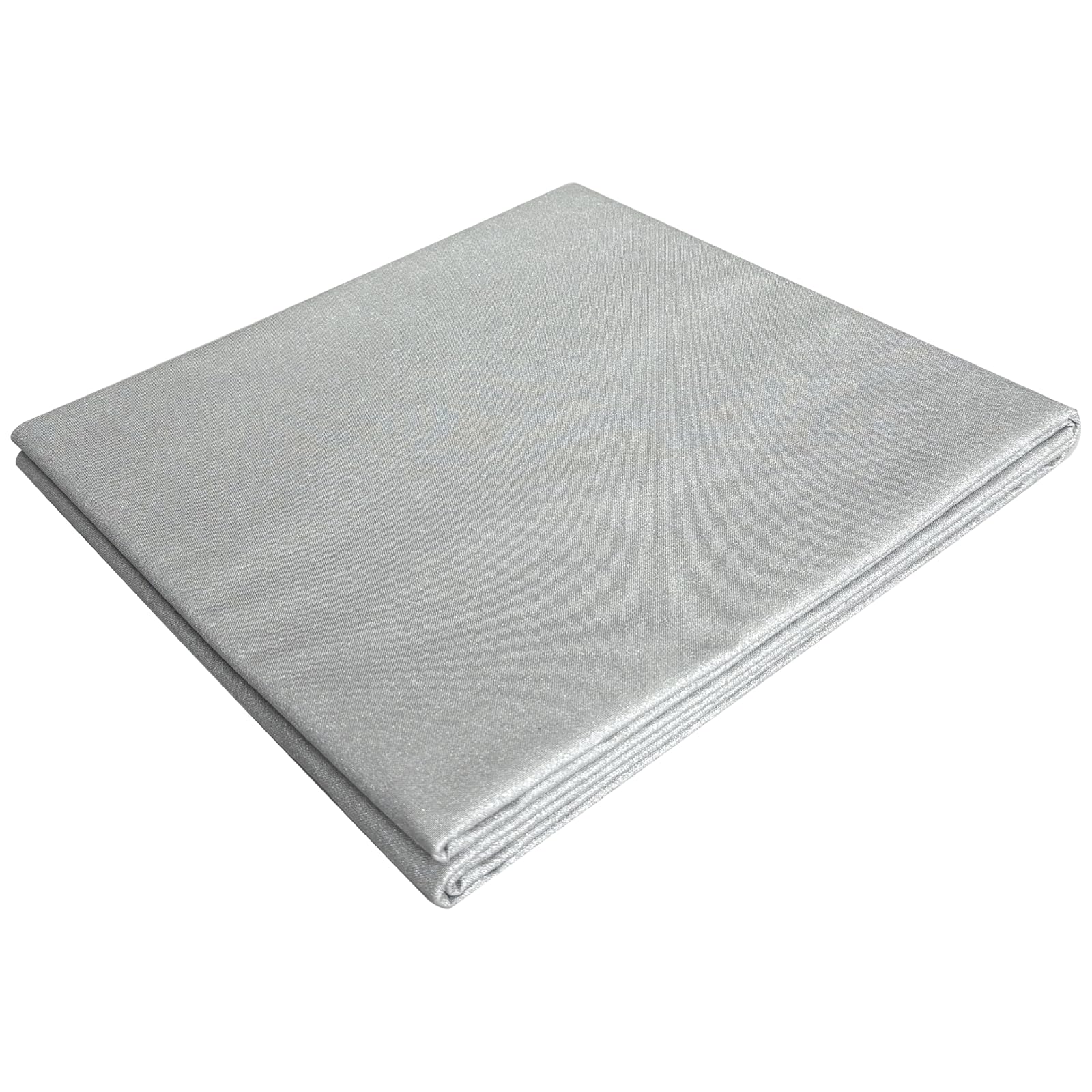 59" x 2 Yard Silver Thermal Heat-Resistant Fabric by The Yard, Insulated Scorch-Resistant Ironing Board Cover Heat Shields for Potholder & Other DIY Craft Projects (59inches x 2 Yard, Silver) - 1